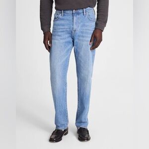 Madewell The 1991 Straight-Leg Jeans Mainshore Wash Medium Wash Denim Size 35/32
